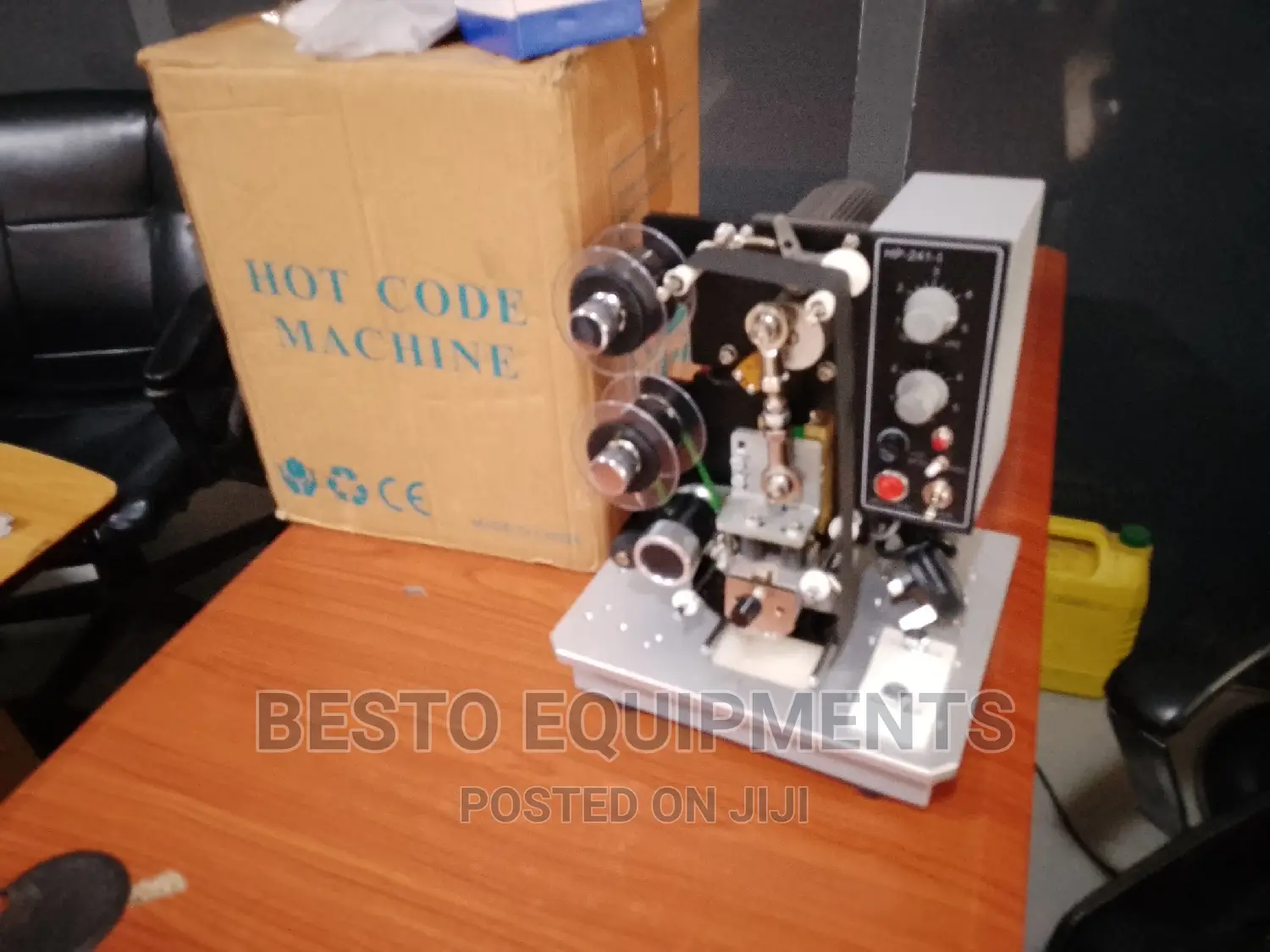 Date and Batch Number Coding Expiry Date Coding Machine