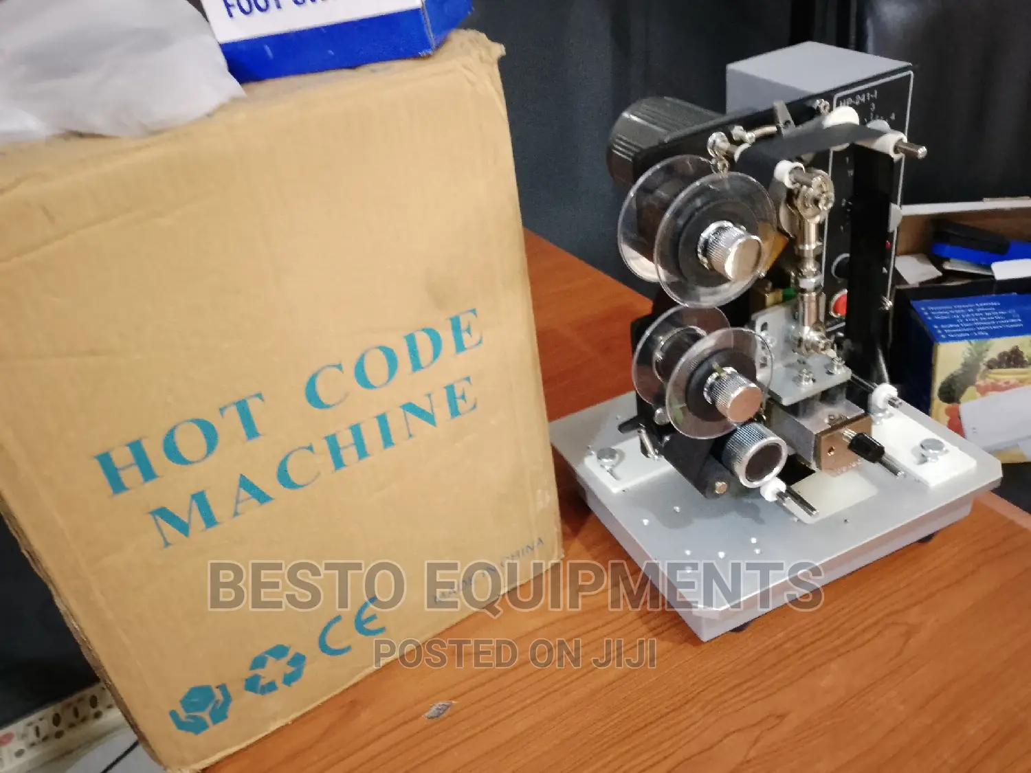 Date and Batch Number Coding Expiry Date Coding Machine