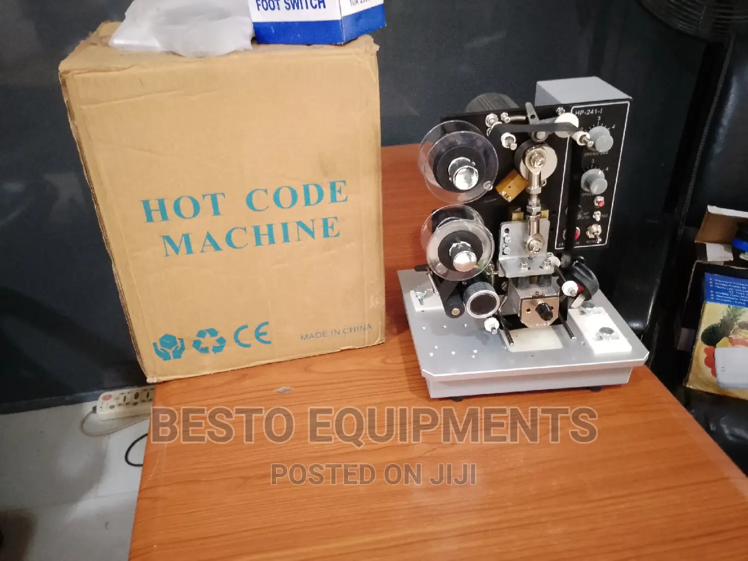 Date and Batch Number Coding Expiry Date Coding Machine