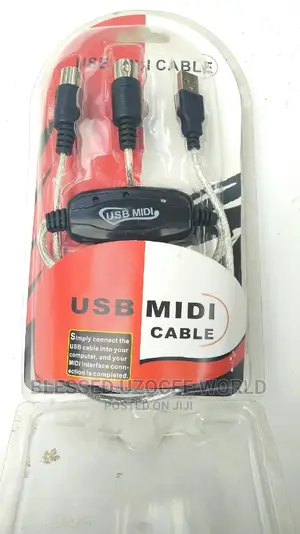 USB to Midi Cable for Keyboard and Other Devices Converter