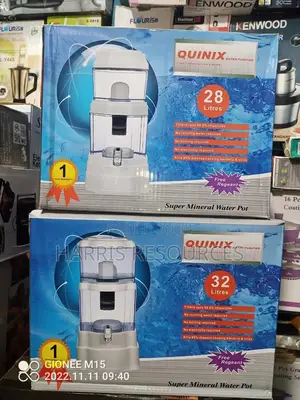 Quinix Alkaline Water Purifier Filter Water Pot - 32 Litres