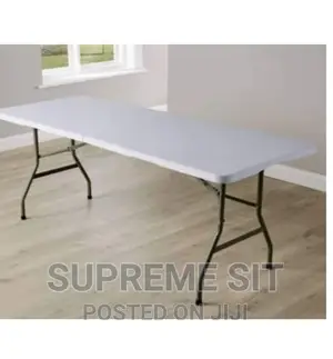 Foldable Plastic Table, 6ft Length