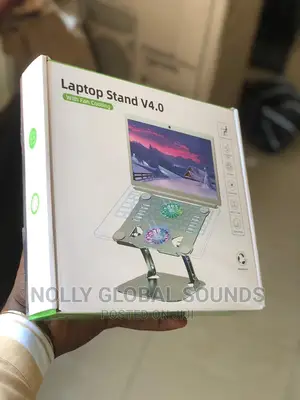 Laptop Stand With Cooling Fan. Professional and Durable