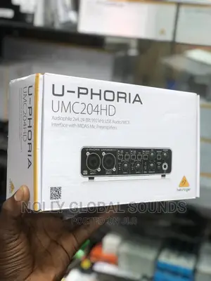 Behringer Uphoria UMC204HD Soundcard