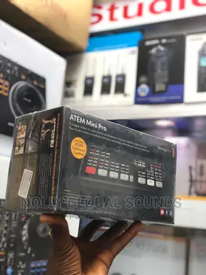 Blackmagic Atem Mini Pro, 4 Channels Video Mixer