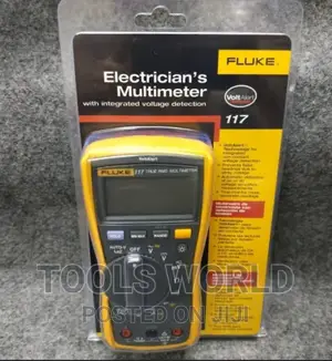 Fluke 117 Electricians Digital Multimeter, Voltalert, 6000c