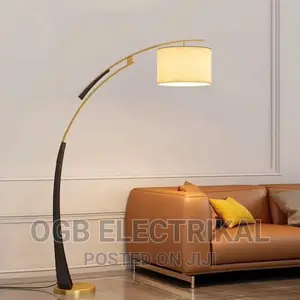 Metal Fabric Standing Lamp