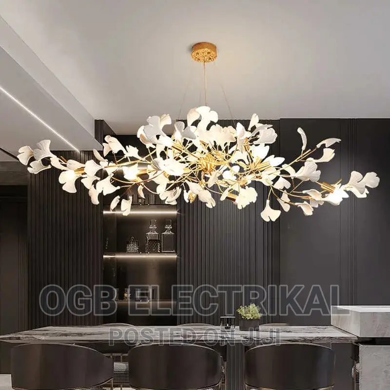 Gold Branches Chandelier