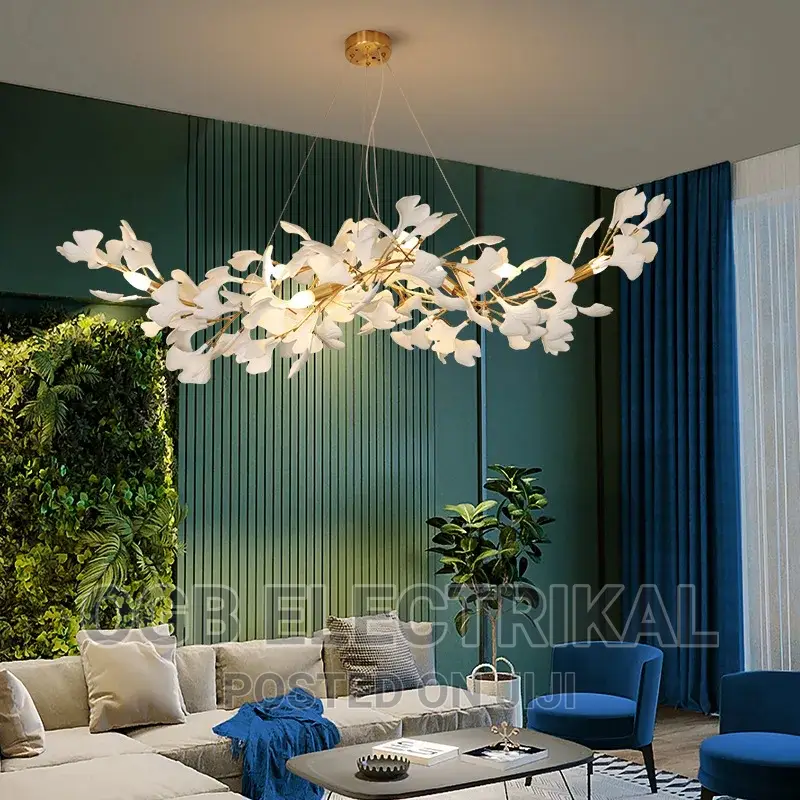 Gold Branches Chandelier