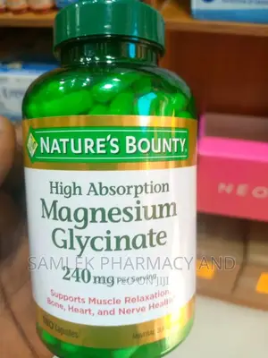 Nature's Bounty Magnesium Glycinate 240mg- 180caps