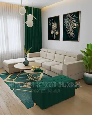 High Quality l'Shape Sofa Couch.