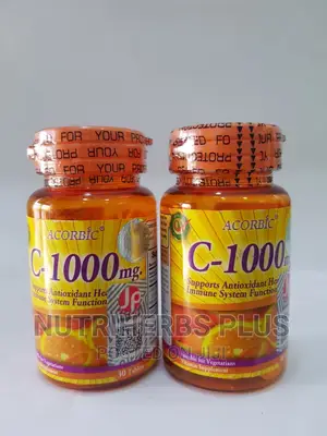 Acorbic Vitamin C Whitens Your Skin Naturally, 100mg