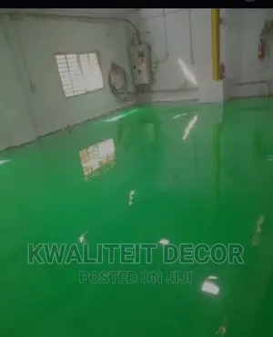 Seamless Epoxy Floor Finishing