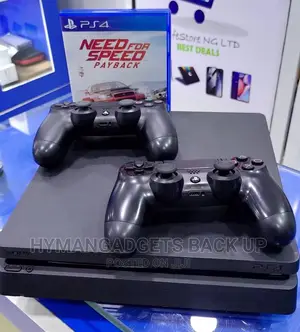 Super Neat UK Used Ps4 Slim LTB Storage With 2 CONTROLLERS