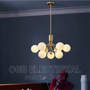 Nordic Glass Ball Chandelier