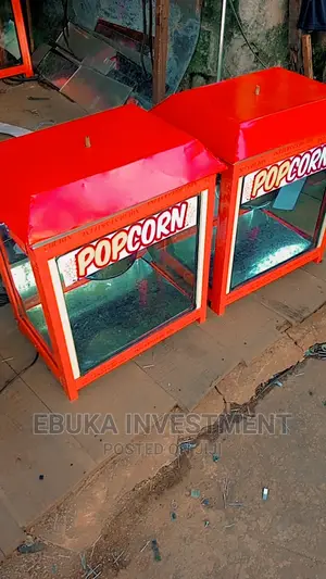 Gas Popcorn Machine With Foreign Cover