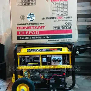 10kva Elepaq Contact Petrol Generator Model SV22000E2.