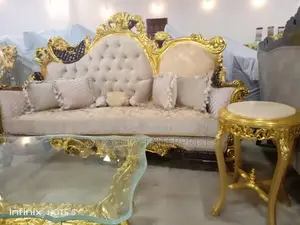 Triple Sofa 2 , Armchair 2, Centre Table, 2 Side Stool