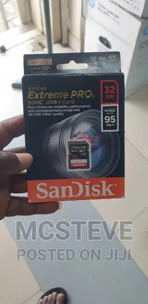 Sandisk 32gb Extreme SDHC Uhs Supports Video Recording