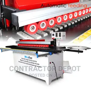 Super Semi Automatic Edge Machine With Glue,Trimming,Buffing