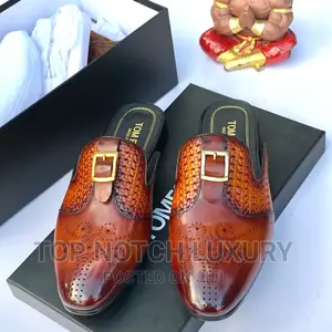 Tomford -Italian Leather Luxury Half Shoe