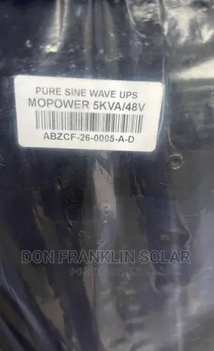 5kva/48v Mopower Pure Sine Wave Solar Inverter