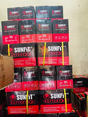 100ah 12volts Sunfit Deep Cycle Gel Battery