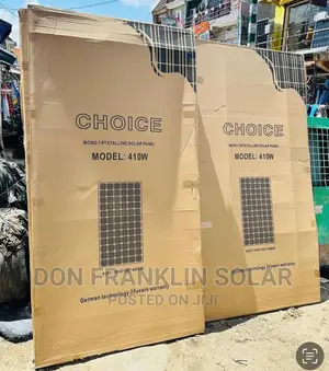 410watts Choice Mono Crystalline Solar Panel