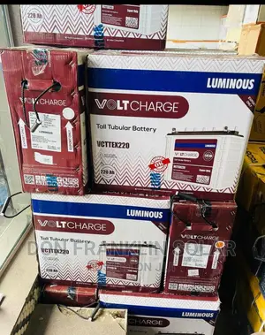 220ah Luminous Tall Tubular Voltcharge Battery