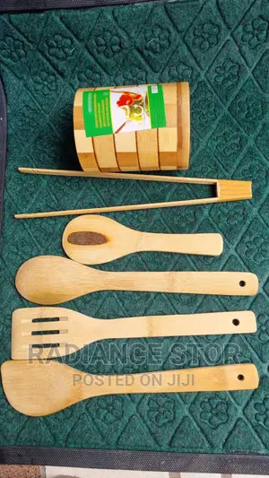 6pcs Wooden Spoon Cooking Spoon Set