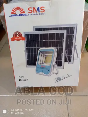 SMS Mate Solar Street Flood Light 200watt.