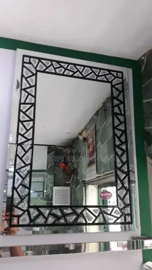 Plain Mirror With Design