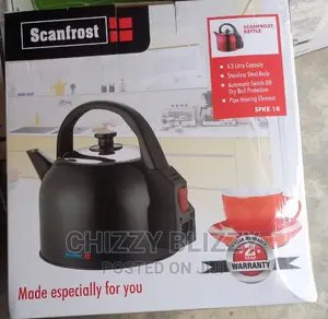 Scanfrost Stainless Steel Spray Kettle 4.3l