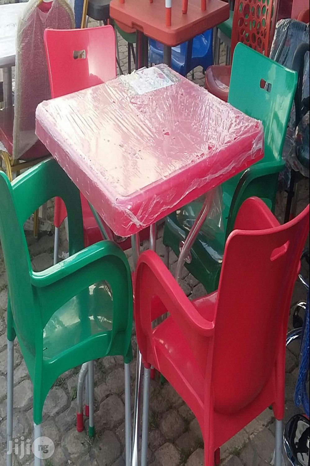 Plastic Tables and Chairs