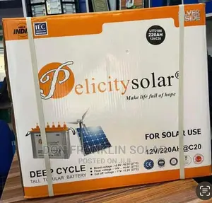 220ah Pelicity Tall Tubular Deep Cycle Battery