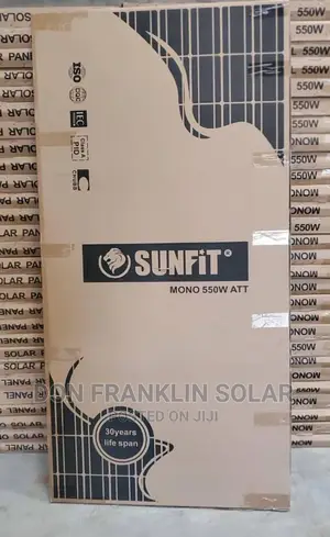 550watts Sunfit Mono Brand New Solar Panel