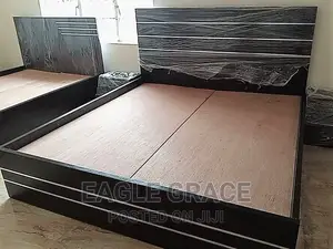 Durable Bedframe With Two Side Drawers