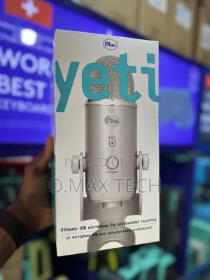 Blue Yeti USB Mic for Recording Streaming on PC and Mac