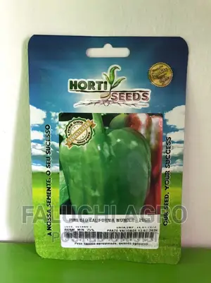Green Bell Pepper Seeds ( California Wonder 20g)