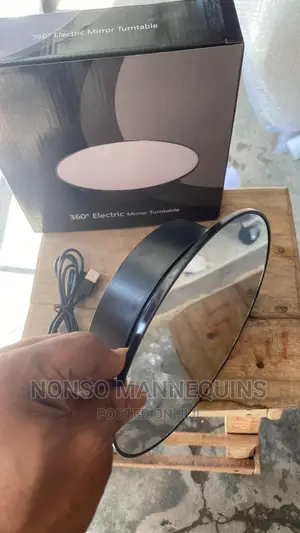 3kg 9cm Turntable/Rotator With Mirror Topp