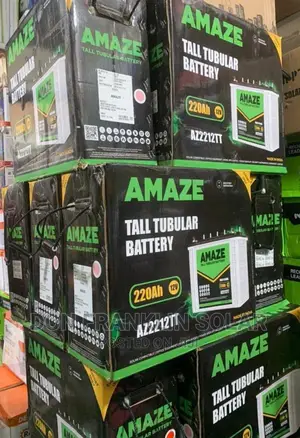 220ah Amaze Tall Tubular Solar Inverter Battery 12volts