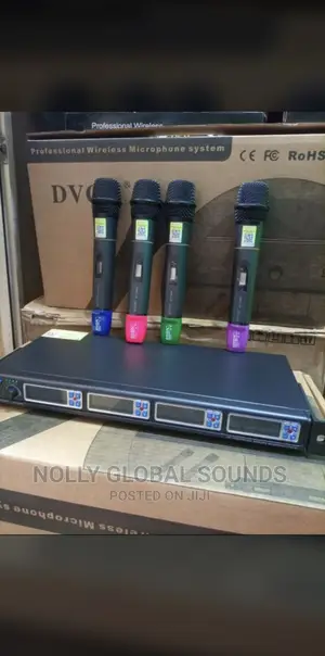 DVON 4in1 Wireless Microphones System