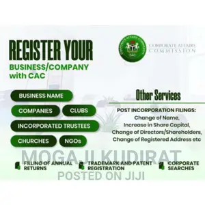 Registration of Business/Company With CAC and More