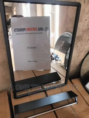 Mirror With Shelf (70 By 50m)