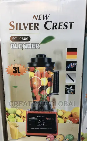 New Silver Crest Blender Sc-9880