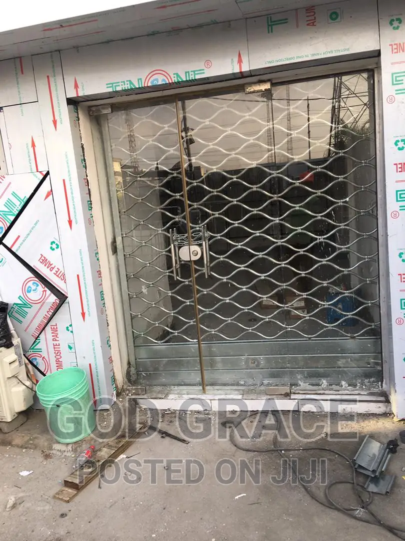 Seeing Through Roller Door.