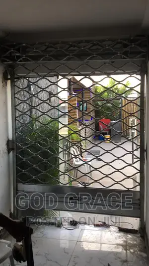 Seeing Through Roller Door.