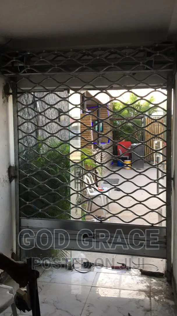 Seeing Through Roller Door.