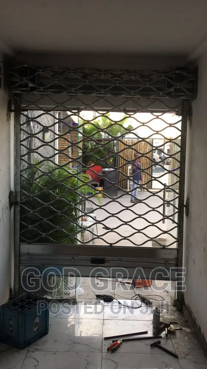 Seeing Through Roller Door.