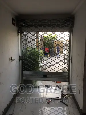 Seeing Through Roller Door.